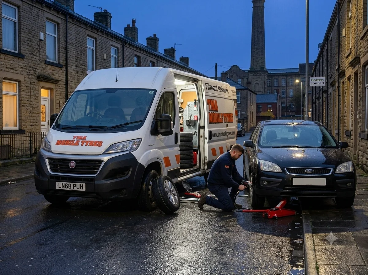 emergency mobile tyre fitting Bolton