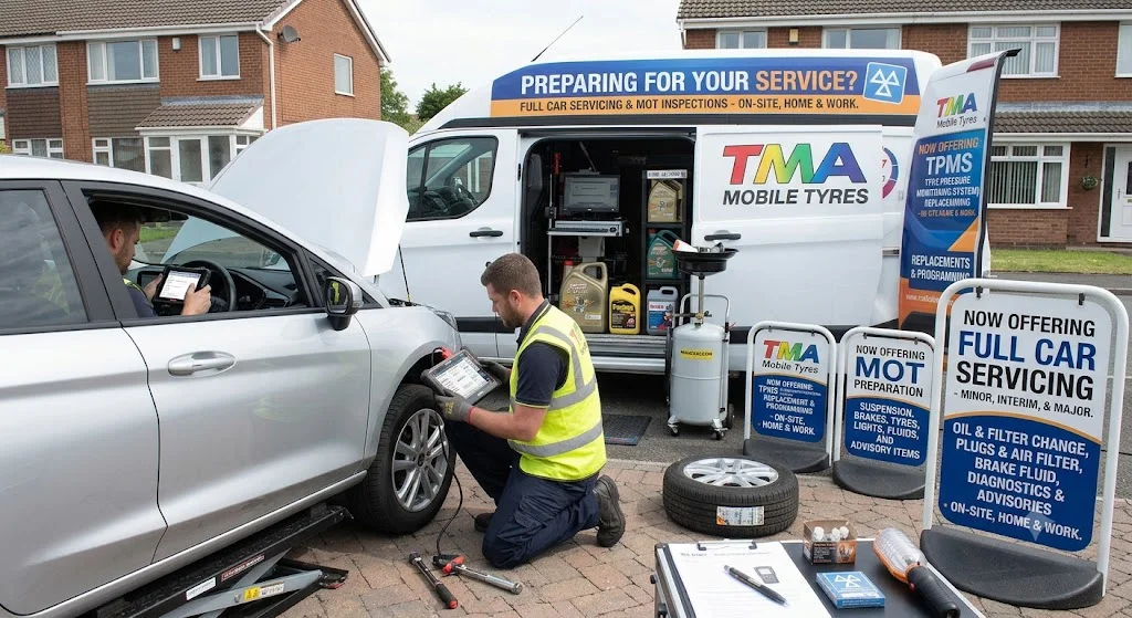 mobile car servicing Bolton