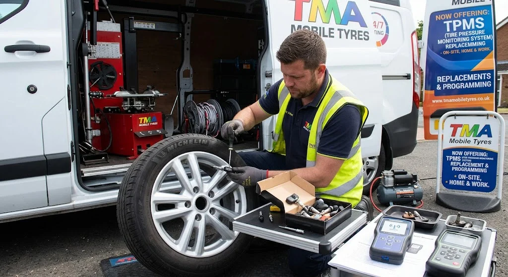 mobile TPMS sensor replacement Bolton
