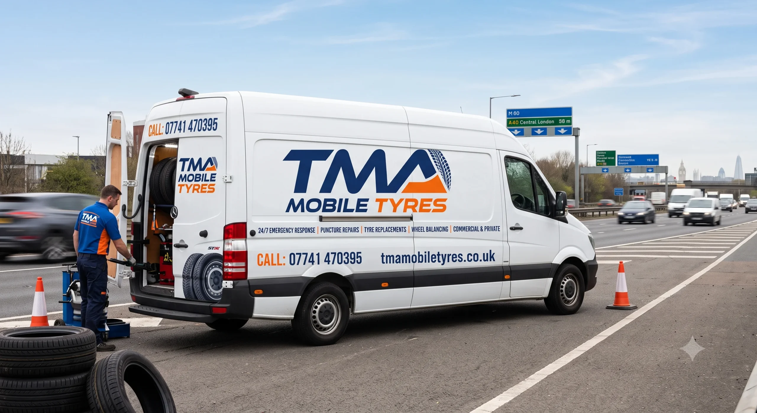 mobile motorway tyre fitting Bolton