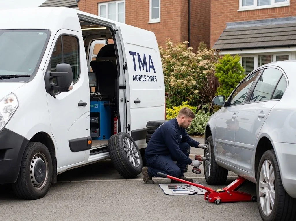 mobile tyre fitting Bolton
