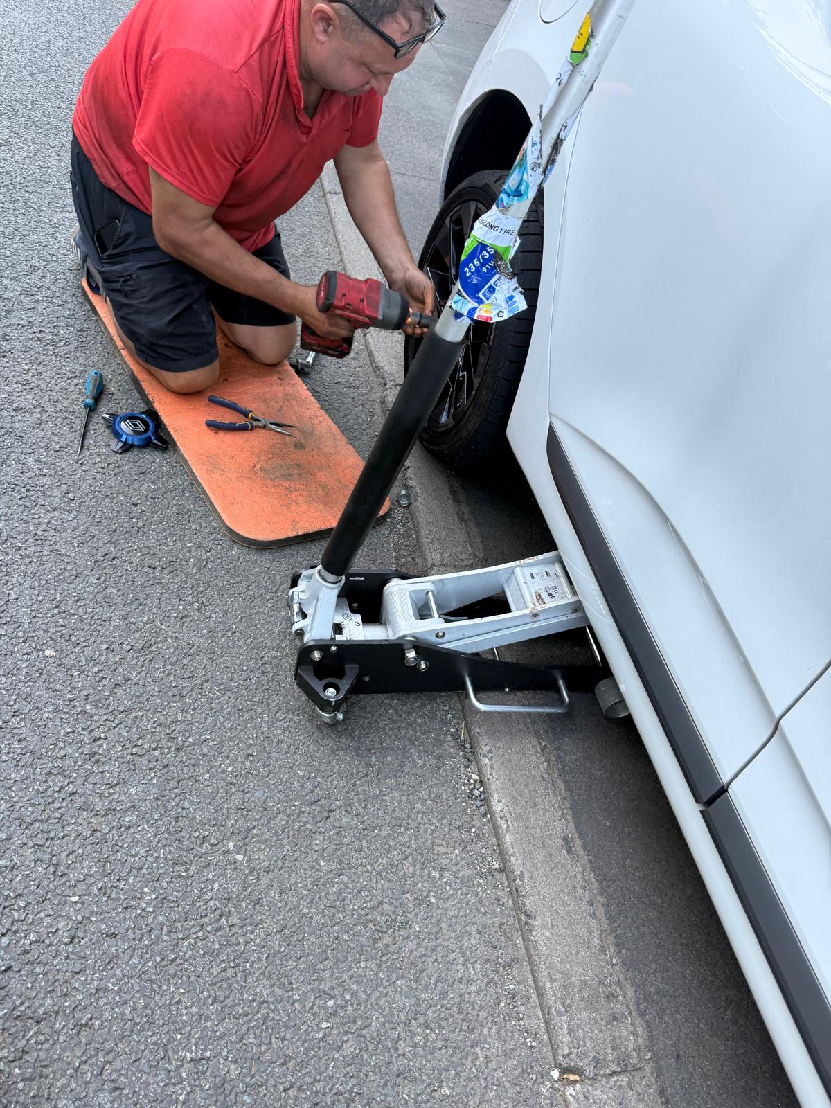 TMA Mobile Tyres mobile fitting vehicle